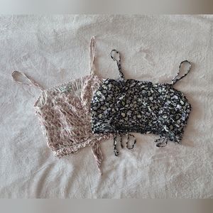 Floral Crop Tops